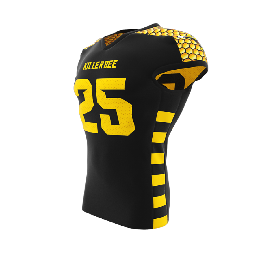 football jersey with collar